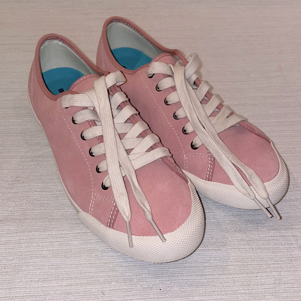 Seavees Monterey Pink Suede Sneakers Size 11